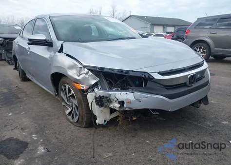 2017 Honda Civic Ex из США, поврежденный, VIN 19XFC2F73HE001521